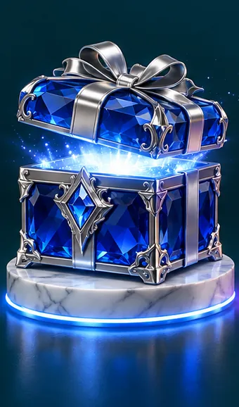 Μπλε Κανονικό Κουτί Lucky Box
