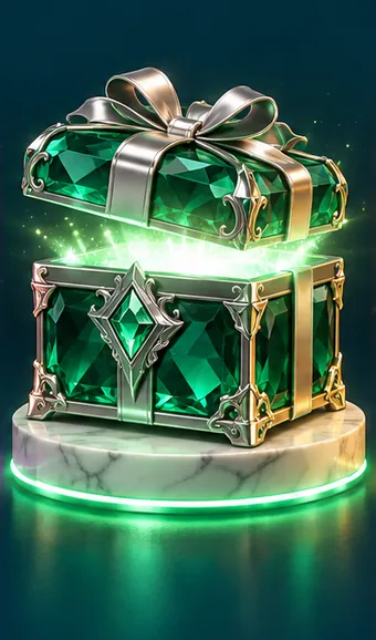 Πράσινο Μυστηριώδες Κουτί Lucky Box