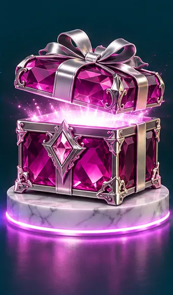 Ροζ Σπάνιο Κουτί Lucky Box
